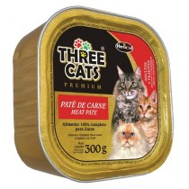 Three Cats Patê de Carne - 300 g